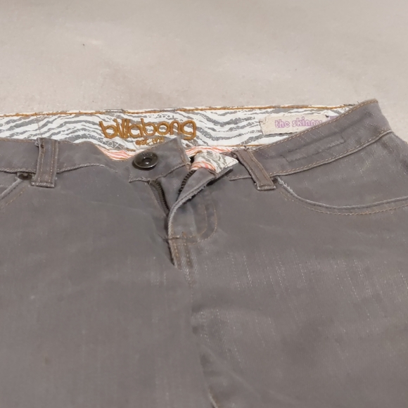 Billabong skinny grey jeans - Picture 3 of 3